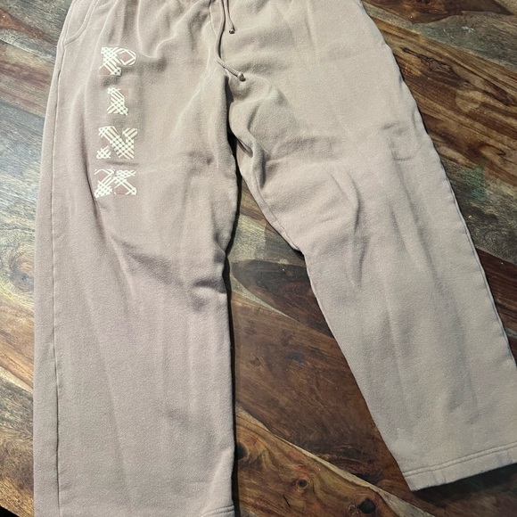 PINK Victoria's Secret Tan Sweatpants for Men - Picture 1 of 4